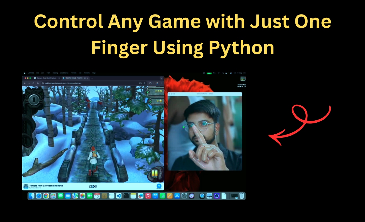 Control Any Game with Just One Finger Using Python