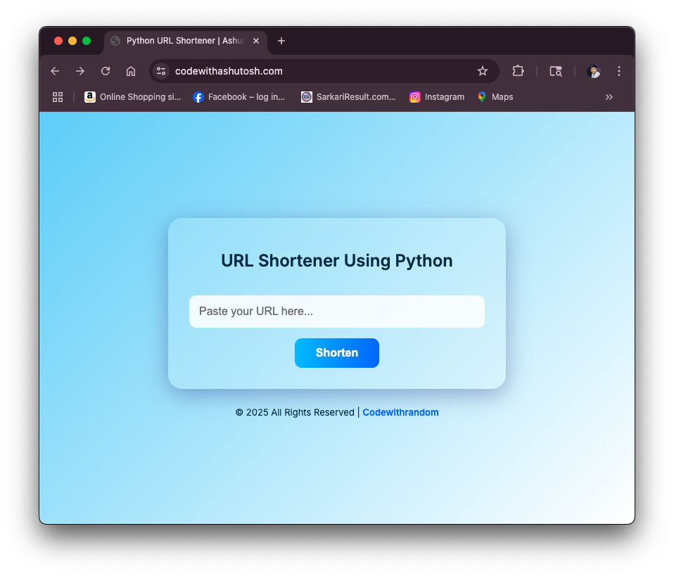 How to Create Your URL Shortener Using Python
